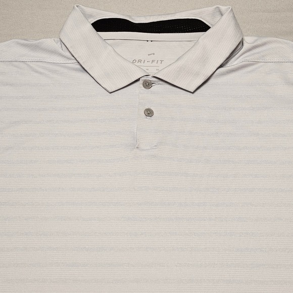 Nike Other - Nike Dri-FIT Polo Mens XL Grey Striped Short Sleeve Golf Shirt BV6848-043